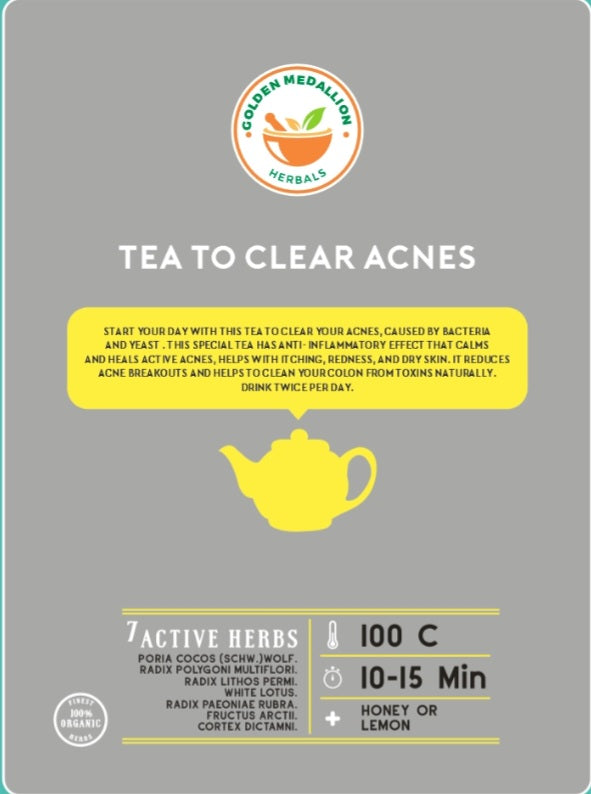 Tea To Clear Acnes